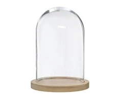 Atmosphera Stiklinis kupolas, Ø 18 cm, ant medinio pagrindo