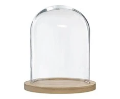 Atmosphera Stiklinis kupolas, Ø 23 cm, ant medinio pagrindo