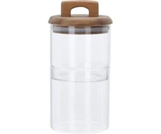 Excellent Houseware Indas sausainiams stiklinis 2 aukštų 600 ml