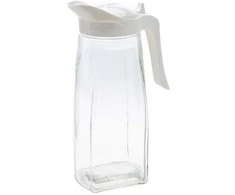 Excellent Houseware Stiklinis ąsotis su dangteliu, 1,5 l