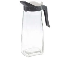 Excellent Houseware Stiklinis ąsotis su dangteliu, 1,5 l