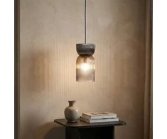 Lamp Stiklinis pakabinamas šviestuvas GLOA, 26 cm