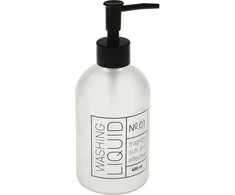 Bathroom Solutions Stiklinis muilo dozatorius, 400 ml