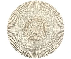 Apsauginis kilimėlis, dekoratyvinis stalo kilimėlis - auksinis, Ø 41 cm, ZELLER