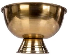 Dekoracja Domu Steel Nerūdijantis plienas bowl, Ø 39,5 cm, auksinis