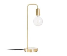 Atmosphera Lamp Stalinis šviestuvas KELI, metalinis, aukso spalvos, 46 cm