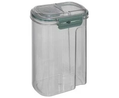 5five Simply Smart Hermetiškas PP NEO maisto indas su datos ekranu, 1600 ml