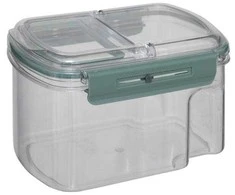 5five Simply Smart Hermetiškas PP NEO maisto indas su datos ekranu, 1500 ml