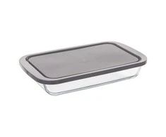 5five Simply Smart Higieninis stiklinis maisto laikymo konteineris 29 x 18 cm su sandariu dangteliu RECT GLASS MOLD