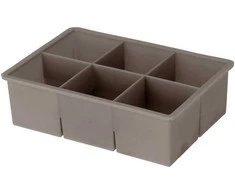 Cube Ledo kubelių padėklas 6 kubeliams, 16,5 x 11,5 x 5 cm