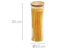 Indelis makaronams, 1,8 L, stiklinis, KESPER