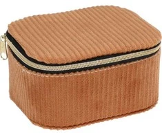 Home Styling Collection Papuošalų dėžutė, velvetas, 11,5 x 9,5 x 6 cm