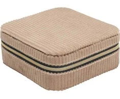 Home Styling Collection Papuošalų dėžutė, velvetas, 12 x 12 x 5 cm