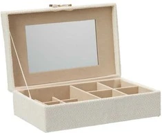 Home Styling Collection Papuošalų dėžutė su kaspinu, 25 x 7,5 x 15,5 cm