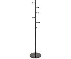 5five Simply Smart BLACKMARBLE kabykla su 6 metaliniais kabliukais, 173 cm