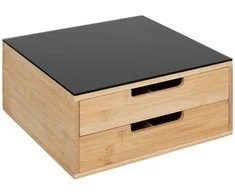5five Simply Smart Bamboo Juoda bambuko kavos kapsulės talpykla