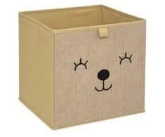 Atmosphera Džiuto žaislų dėžutė HAPPY PUPPY, 29 x 29 cm