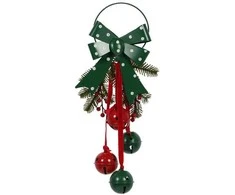 Home Styling Collection Kalėdinė dekoracija su metaliniais varpeliais, 29 cm
