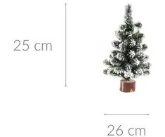 Mfp Paper Kalėdų eglutė su apsnigtomis šakelėmis, 25 cm
