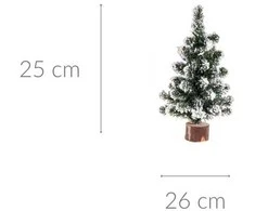 Mfp Paper Kalėdų eglutė su apsnigtomis šakelėmis, 25 cm