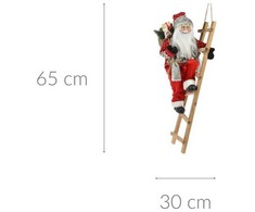 Kalėdinė dekoracija SANTA LADDER, 25 x 30 x 65 cm