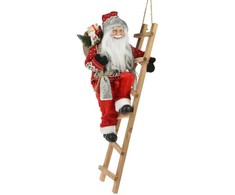 Kalėdinė dekoracija SANTA LADDER, 25 x 30 x 65 cm