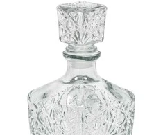 Excellent Houseware Stiklinė karafka whisky 830 ml