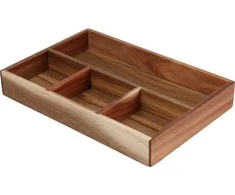 5five Simply Smart Insert Stalo įrankių stalčiaus įdėklas LUNU, 30 x 20 x 4,5 cm
