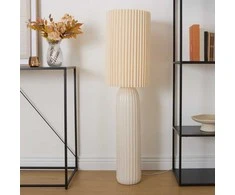 Atmosphera KENAN lamp, Ø 31.5 x 122 cm, ceramic