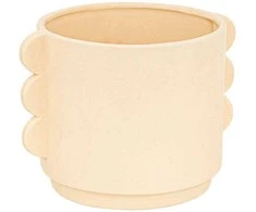 Atmosphera WAVY BLISS keraminis gėlių vazono užvalkalas, Ø 18 cm