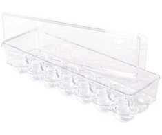 Eh Excellent Houseware Kiaušinių saugojimo dėžutė su dangteliu 14 kiaušiniams
