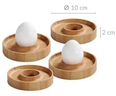 Kiaušinių padėkliukai 4 vnt, Ø 10 cm, KESPER