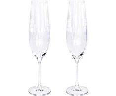 ATMÓS FERA CRYSTAL taurė šampanui, 260 ml, 2 vnt., komplektas, taurių rinkinys