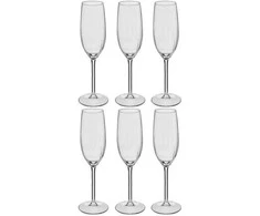 Secret De Gourmet PIECES VOLTA šampano taurės, 6 vnt. po 210 ml