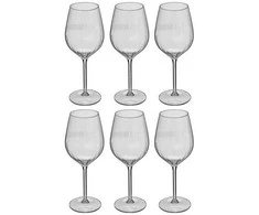 Secret De Gourmet PIECES VOLTA vandens stiklinės, 6 vnt. po 530 ml