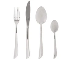 Secret De Gourmet Steel Virtuviniai stalo įrankiai, rinkinys iš 24 elementų iš nerūdijančio plieno, kurie yra nepamainomas virtuvės įrangos elementas