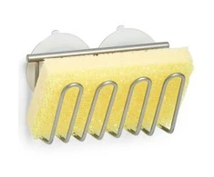 Sponge Virtuvinis kempinės laikiklis, metalinis su čiulptukais, ZELLER