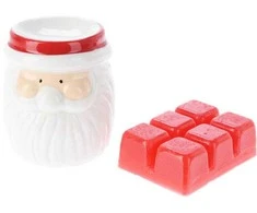 Home Styling Collection Akmens židinys su kvapniais vaškais, 8 cm