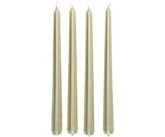 Atmosphera Satininių žvakių rinkinys, 4 vnt., 25 cm