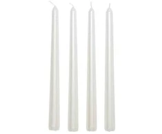 Atmosphera Satininių žvakių rinkinys, 4 vnt., 25 cm