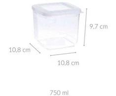 Birių produktų indas 750 ml