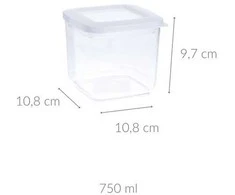 Birių produktų indas 750 ml