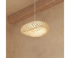 Atmosphera Lamp BOHO lempa virš stalo BEDDY, bambukas, 51 cm