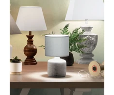 Lamp Keraminis stalinis šviestuvas SALTA, Ø 15 cm, juodas
