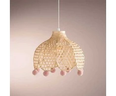 Atmosphera Lamp Lubinis šviestuvas CAMPAGNE, bambukas, Ø 28 cm