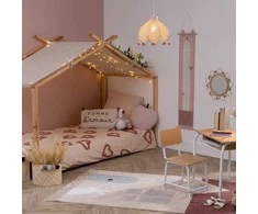 Atmosphera Lamp Lubinis šviestuvas CAMPAGNE, bambukas, Ø 28 cm