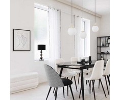 Atmosphera Lamp Stalinis šviestuvas ALMA, aukštis 52 cm, juodas