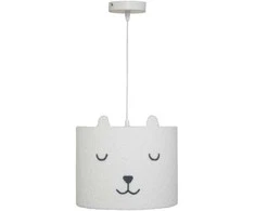 Lamp Lubinis šviestuvas vaikų kambariui TOXEY, meškiukas su ausytėmis, Ø 28 cm