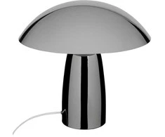 Atmosphera Lamp OMIA grybo formos naktinė lempa, sidabrinė, aukštis 34 cm