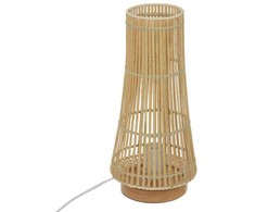 Atmosphera MAHE bambukinė stalinė lempa, 38 cm